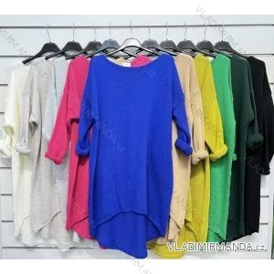 Šaty dlhé 3/4 rukáv dámske (S/M ONE SIZE) TALIANSKA MÓDA IMPSH2220910