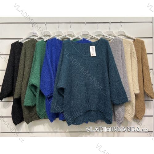 Sveter dlhý rukáv dámska (S/M ONE SIZE) TALIANSKA MÓDA IMPSH227105