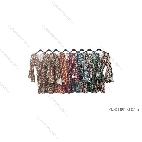 Šaty dlhý rukáv dámske (S/M ONE SIZE) TALIANSKA MÓDA IMPLM22817100090