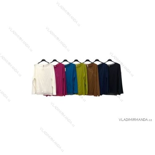 Tunika dlhý rukáv dámska (S/M ONE SIZE) TALIANSKA MÓDA IMPLM22224650065