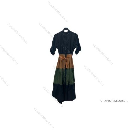 Šaty dlhý rukáv dámske (S/M ONE SIZE) TALIANSKA MÓDA IMPLM22485800015