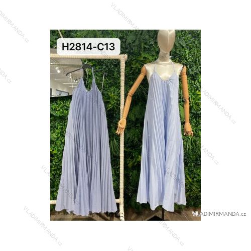 Šaty na ramienka dámske (S/M ONE SIZE) TALIANSKA MÓDA IMPBR22H2814-C13