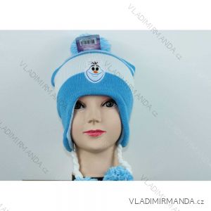 Čiapka zimná pletená frozen detská dievčenská (3-8rokov) SETINO YRB0022-WH