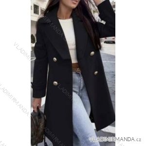 Kabát flaušový dámsky (S/M ONE SIZE) TALIANSKA MÓDA IMWB22229
