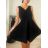 Šaty carmen krátké  elegantné bez rukávov dámske (S/M ONE SIZE) TALIANSKA MóDA IMM2251300fs