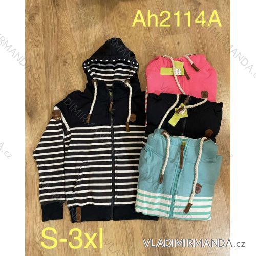 Mikina s kapucňou na zips dámska (S-3XL) VINTE VIN22AH2114A