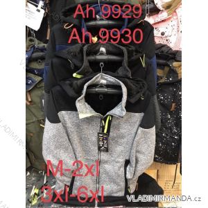 Mikina pánska s kapucňou nadrozmer (3XL-7XL) VINTE VIN22AH9930