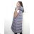 Vesta dlhá s kapucňou bez rukávov dámske (S-2XL) TALIANSKA MÓDA IMPBD2281261b