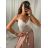 Body tielko elegantné čipkované dámske (S / M ONE SIZE) TALIANSKÁ MÓDA IMM22291
