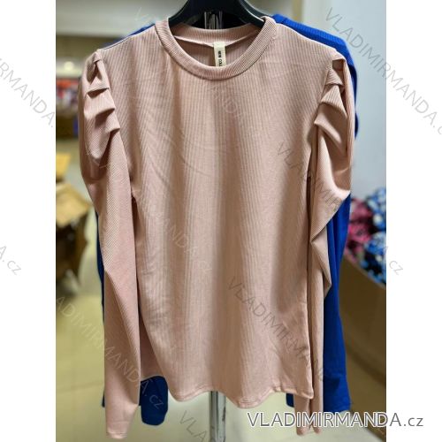 Tričko dlhý rukáv dámske (S/M ONE SIZE) TALIANSKA MóDA IMM22HF12987