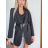Sako s opaskom dámske (S/M ONE SIZE) TALIANSKA MÓDA IMPBB22E9866