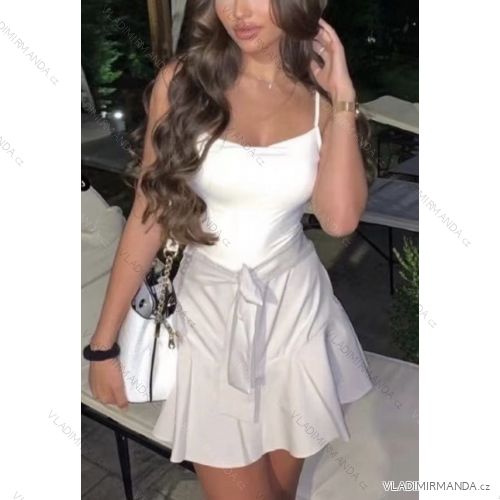 Sukňa krátka dámska (S/M ONE SIZE) TALIANSKA MÓDA IMPBB22C22121