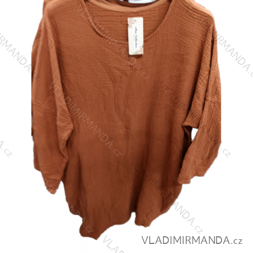 Šaty dlhý rukáv dámske (S/M ONE SIZE) TALIANSKA MóDA IM322297