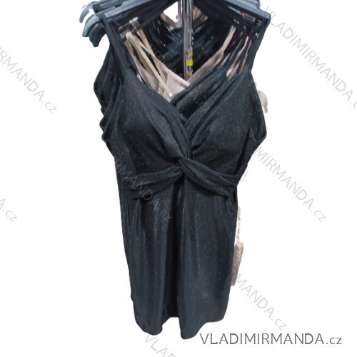 Šaty elegantné na ramienka dámske (S/M ONE SIZE) TALIANSKA MóDA IM3222337