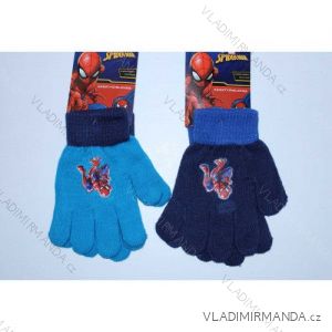 Rukavice zimné prstové spiderman detská chlapčenská (12 * 16cm) SETINO SP-A-GLOVES-177