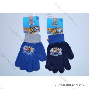 Rukavice zimné prstové paw patrol detská chlapčenské (12 * 16cm) SETINO PAW-A-GLOVES-172