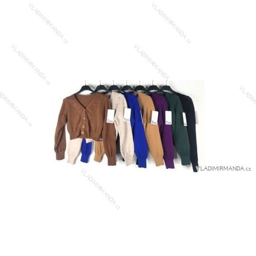 Sveter dlhý rukáv dámske (S/M ONE SIZE) TALIANSKA MÓDA IMPBB22Y22786