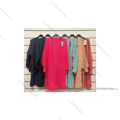 Sveter/cardigan dlhý rukáv dámska (S/M ONE SIZE) TALIANSKA MÓDA IMPSH236771