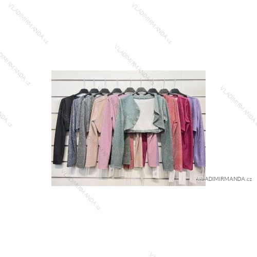 Cardigan dlhý rukáv dámska (S/M ONE SIZE) TALIANSKA MÓDA IMPSH2213764