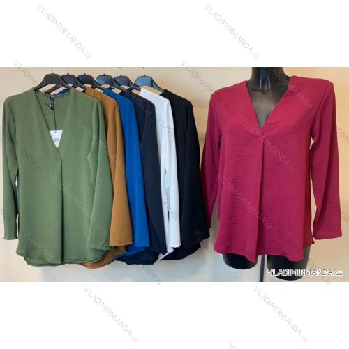 Tunika dlhý rukáv dámska (S/M ONE SIZE) TALIANSKA MÓDA IMPMM22225480060