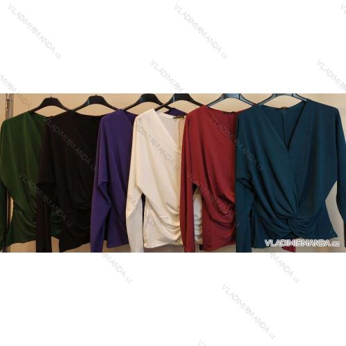 Tunika dlhý rukáv dámska (S/M ONE SIZE) TALIANSKA MÓDA IMPMM22797500070