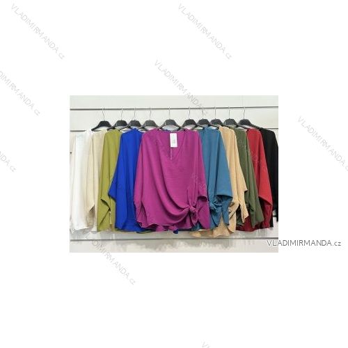 Tunika dlhý rukáv dámska (S/M ONE SIZE) TALIANSKA MÓDA IMPSH2222131