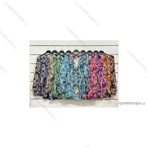 Tunika dlhý rukáv dámska (S/M ONE SIZE) TALIANSKA MÓDA IMPSH2222316