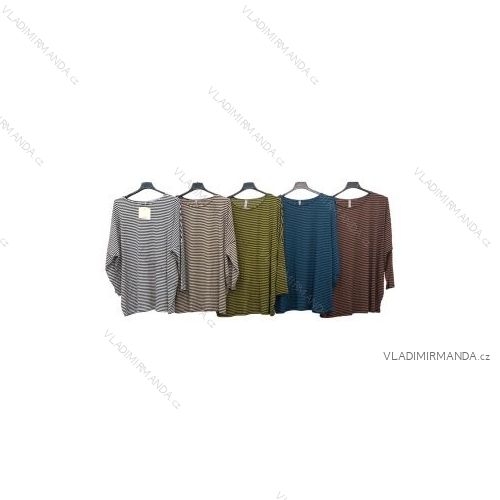 Tunika/tričko dlhý rukáv dámska (S/M ONE SIZE) TALIANSKA MÓDA IMPLM22210180060