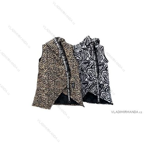 Vesta bez rukávov dámsky (S/M ONE SIZE) TALIANSKA MÓDA IMPLM22246310022