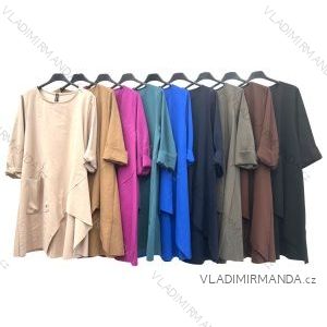 Šaty dlhý rukáv dámske (S/M ONE SIZE) TALIANSKA MÓDA IMPLM22187300012