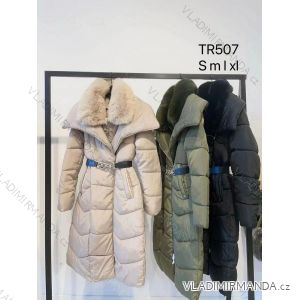 Kabát zimný s opaskom dámska (S-XL) TALIANSKA MÓDA PMWB22TR507