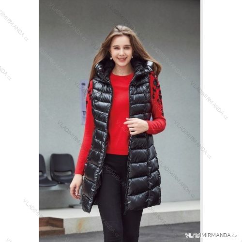 Vesta dlhá dámska (S/M ONE SIZE) TALIANSKA MÓDA YES22DK103