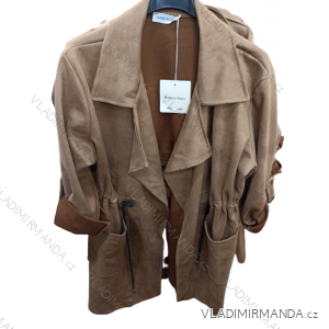 Kabát dlhý rukáv dámske (L/XL/2XL ONE SIZE) TALIANSKA MóDA IM4221338