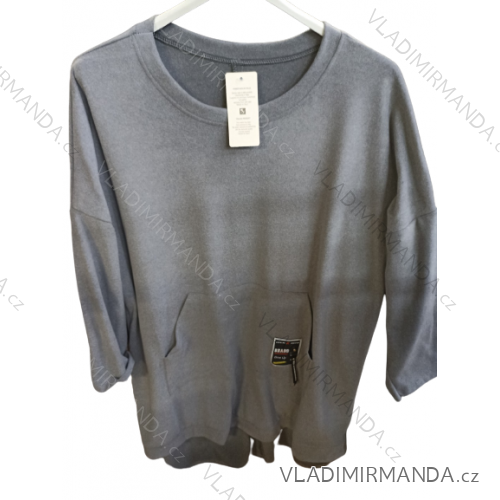 Mikina dlhý rukáv dámske (L/XL/2XL ONE SIZE) TALIANSKA MóDA IM4221327
