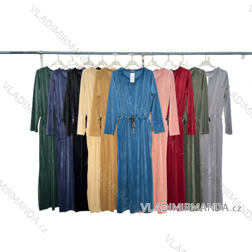 Šaty teplé dlhý rukáv dámske nadrozmer (XL/2XL ONE SIZE) TALIANSKA MóDA IM4221062