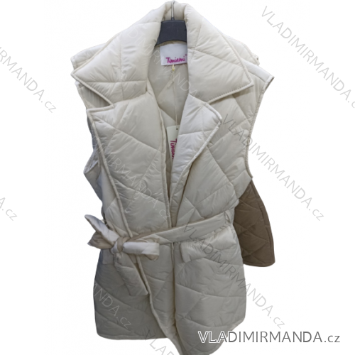 Vesta bez rukávov dámske nadrozmer (XL/2XL ONE SIZE) TALIANSKA MóDA IM4221301