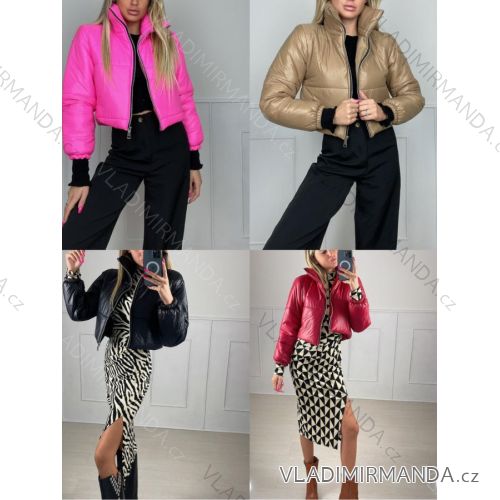 Bunda dlhý rukáv dámske (S/M ONE SIZE) TALIANSKA MÓDA IMPBB22E16027