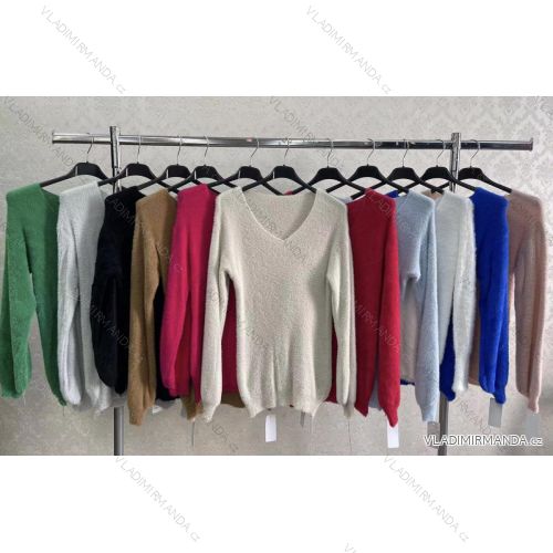 Sveter dlhý rukáv dámsky (S/M/L ONE SIZE) INDICKÁ MÓDA IMWKK223161