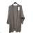Cardigan pletený moher dlhý rukáv dámsky (S/M ONE SIZE) TALIANSKA MÓDA IMPLI2280961