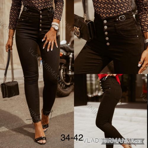 Rifle jeans dlhé dámske (34-42) RE-DRESS RED223214