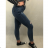 Rifle jeans push-up dlhé dámske (XS-XL) M.SARA MA121S5226-4/DR XS modrá
