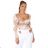 Top/blúzka dlhý rukáv dámske (S/M ONE SIZE) TALIANSKA MÓDA IMM22Ls21100