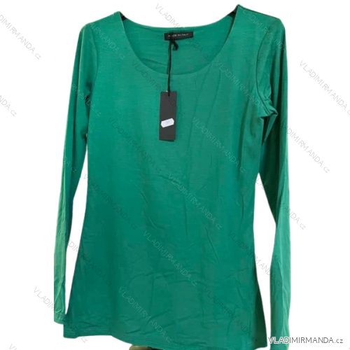Tričko dlhý rukáv dámské (S/M ONE SIZE) TALIANSKA MÓDA IMM22W141
