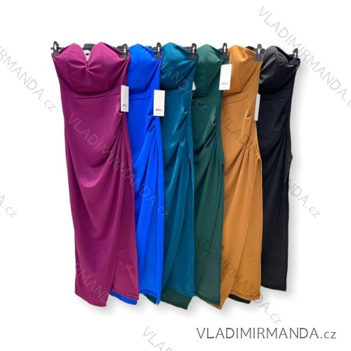 Šaty elegantné spoločenské plesové carmen dámske (S/M ONE SIZE) TALIANSKA MÓDA IMPHD2221061