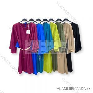 Šaty dlhý rukáv dámske (S/M ONE SIZE) TALIANSKA MÓDA IMPHD22991899