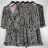 Šaty letný dlhý rukáv dámske (S/M ONE SIZE) TALIANSKA MÓDA IMPBB22F11324A