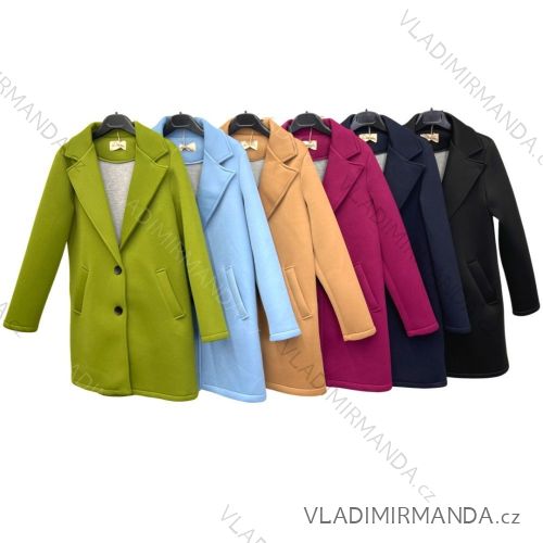 Kabátik jesenný dlhý rukáv dámsky (S/M ONE SIZE) TALIANSKA MÓDA IMPLM22829010018
