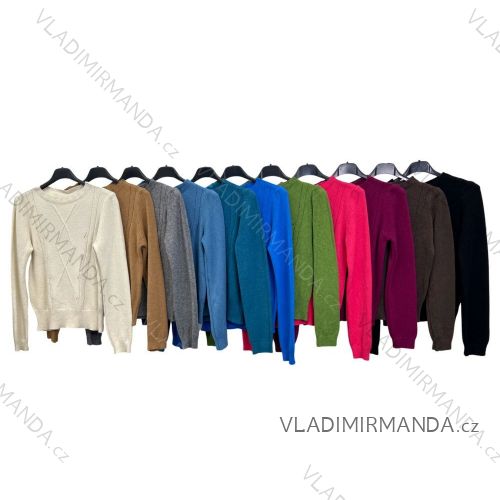 Sveter dlhý rukáv dámsky (S/M ONE SIZE) TALIANSKA MÓDA IMPLM22831000085