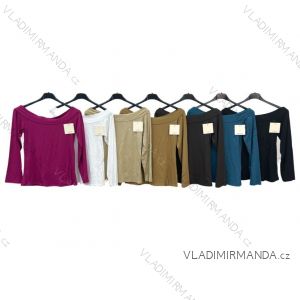 Tunika/tričko dlhý rukáv dámska (S/M ONE SIZE) TALIANSKA MÓDA IMPLM22113700045