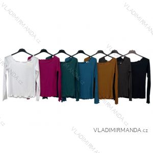 Tunika/tričko dlhý rukáv dámska (S/M ONE SIZE) TALIANSKA MÓDA IMPLM22105700045